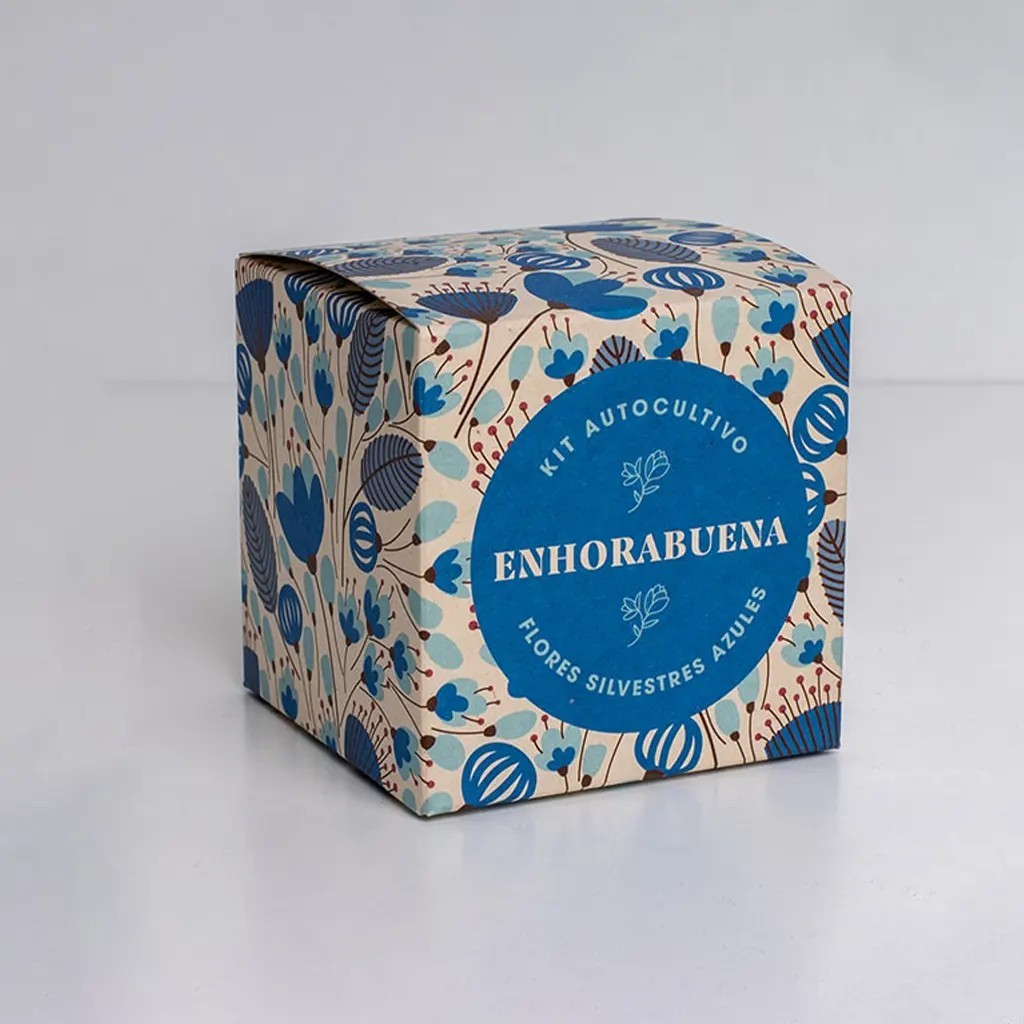 Kit autocultivo para regalar, regalos originales, flores y complementos